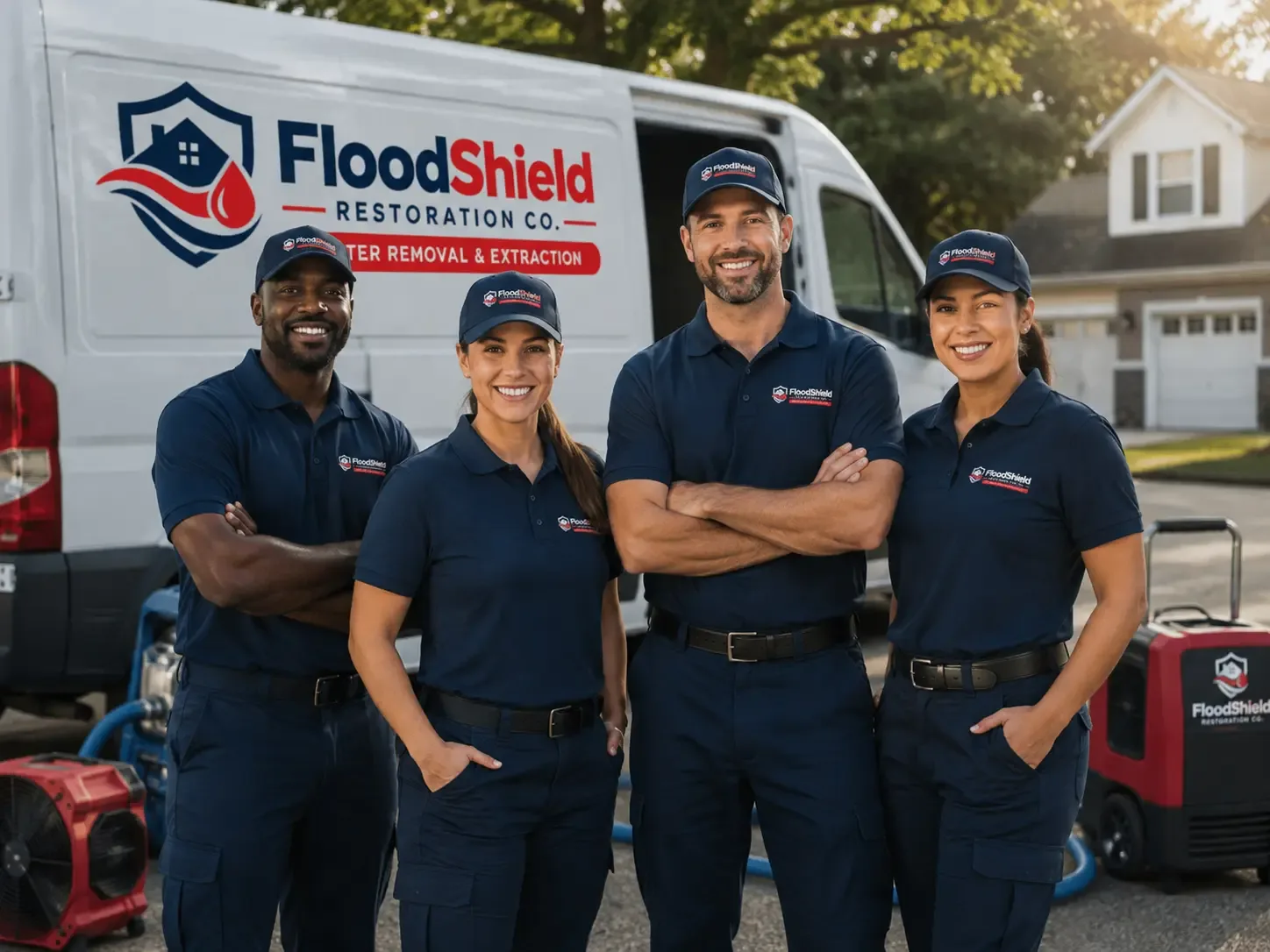 Flood Damage Restoration company in West Mansfield, OH