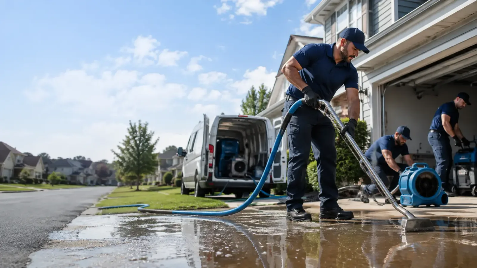 Flood Damage Restoration in West Mansfield, OH